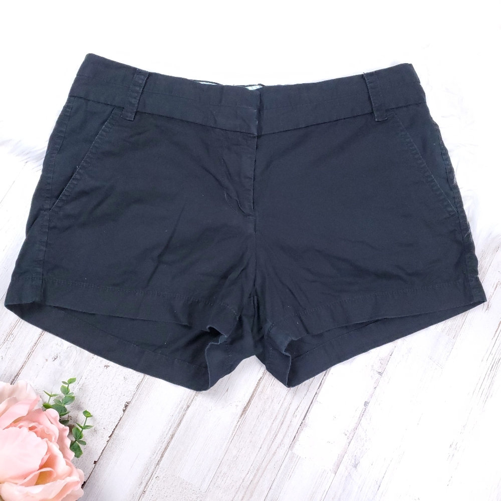 Sz 4 J. Crew Navy Shorts